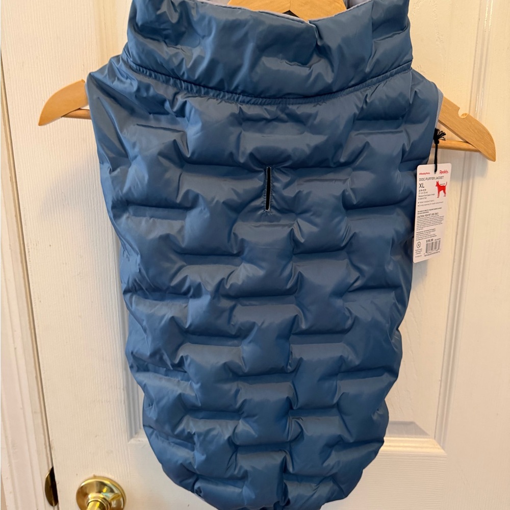 Freddy Navy Dog Puffer Jacket